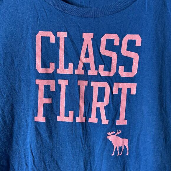 Abercrombie & Fitch Class Flirt Graphic Tee Shirt - Picture 3 of 7